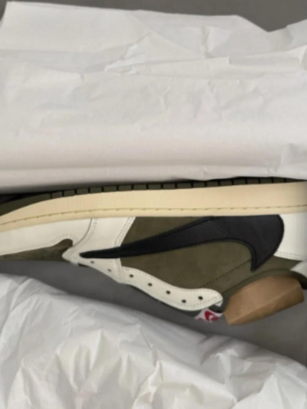 Nike Air Jordan 1 Low OG SP Travis Scott Medium Olive